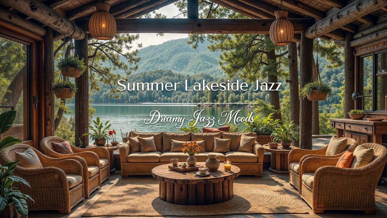 Summer Lakeside Jazz &ndash; Relaxing Jazz Music with Nature Sounds for Peaceful Moments & Start the day