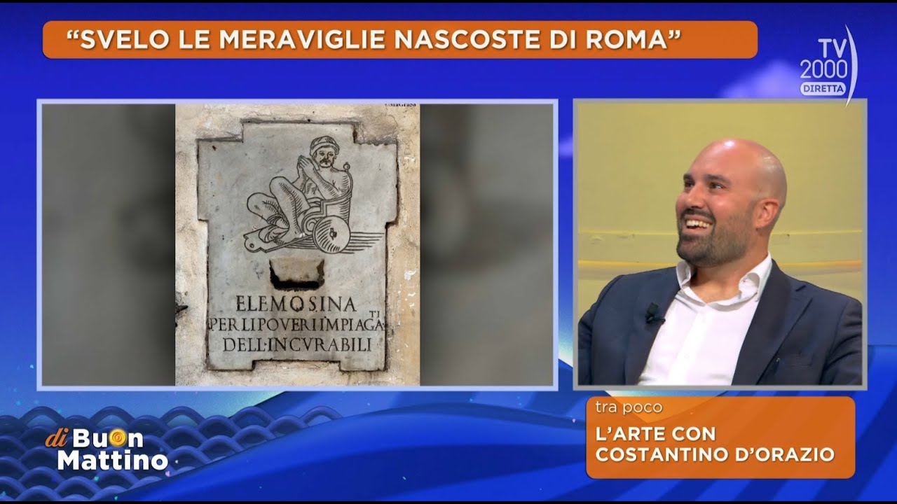 Di Buon Mattino (Tv2000) - Gianluca Dodero svela le meraviglie nascoste di Roma
