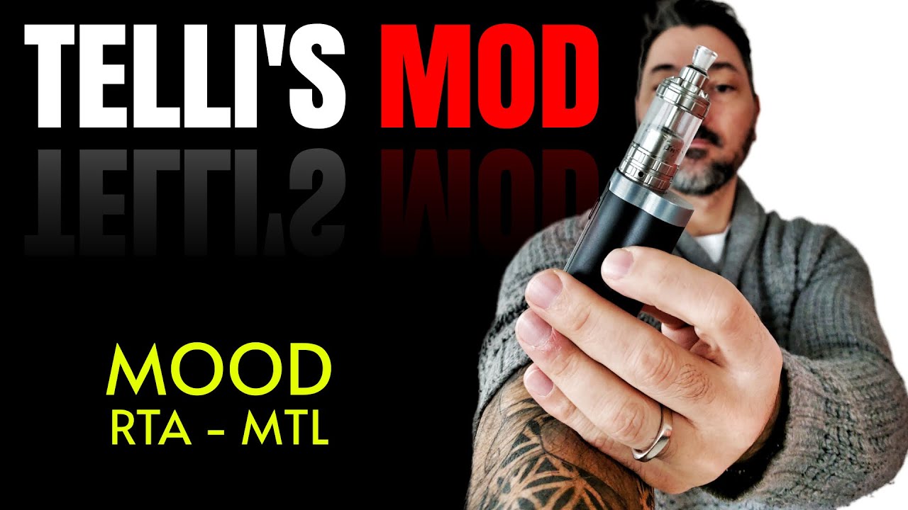 MOOD RTA MTL di Telli's Mod - Atomizzatore Rigenerabile