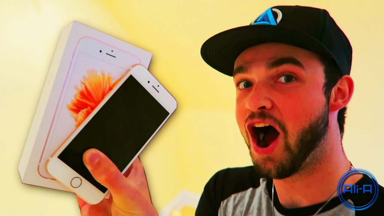 NEW iPHONE 6S! - 4k Vlog w/ Ali-A