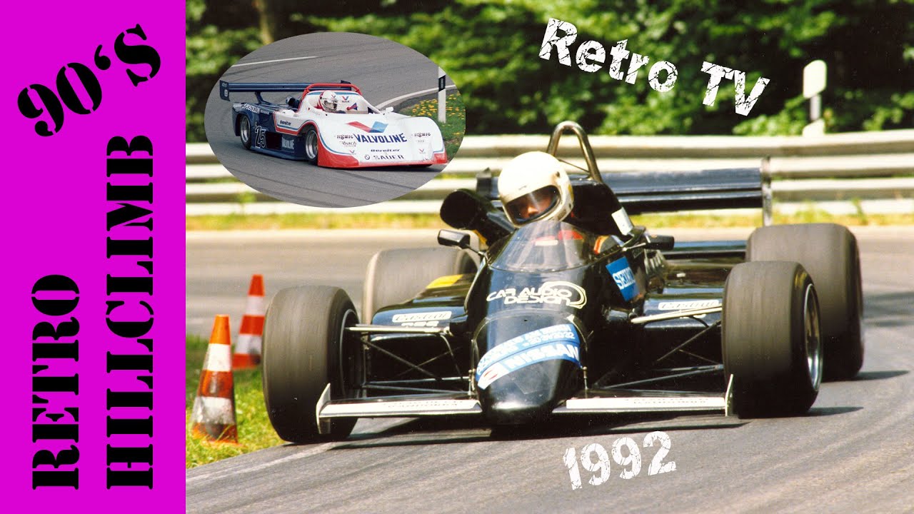 Homburg Speed Hill Climb 1992 | Retro TV | Fendrich without Kat, Interview Rostek, Kirchmeyer Osella