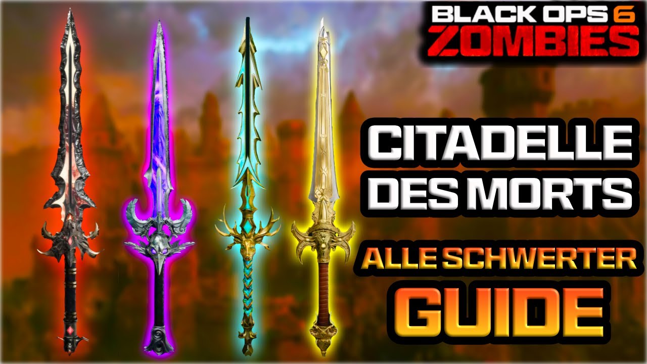 Citadelle Des Morts ALLE SCHWERTER GUIDE Black Ops 6 Zombies