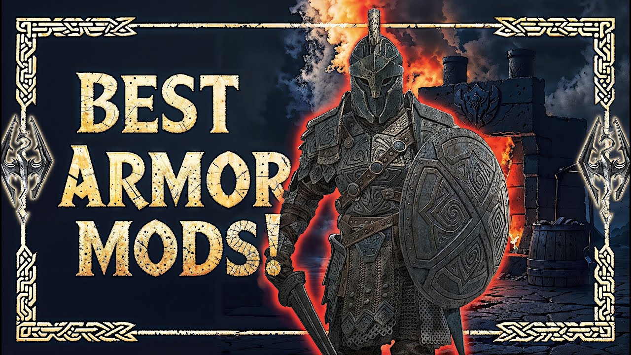Лучшие моды на броню для Skyrim 2025 года❗НЕ ПРОПУСТИТЕ ЭТО❗