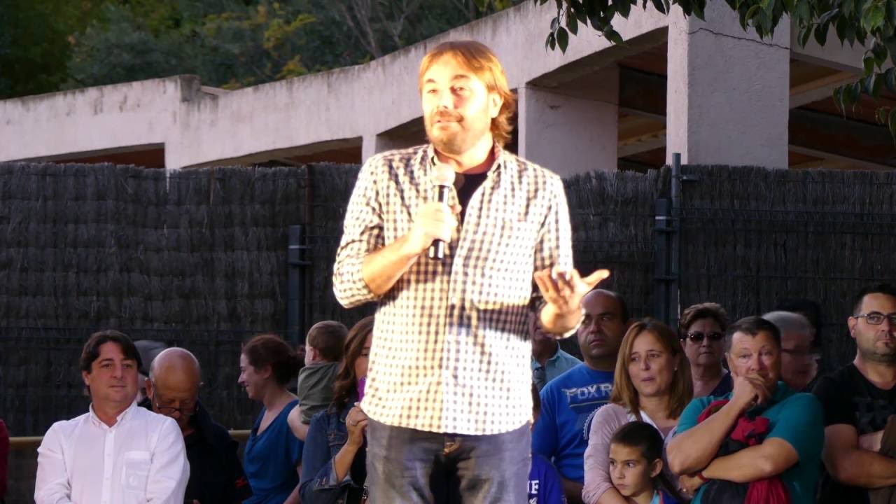 El Foraster, Quim Masferrer al pregó de la festa major de Collbató 2016