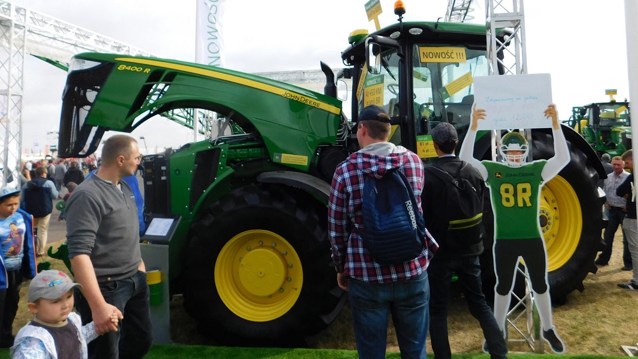 John Deere 8400R - Nowość na Agro Show 2016