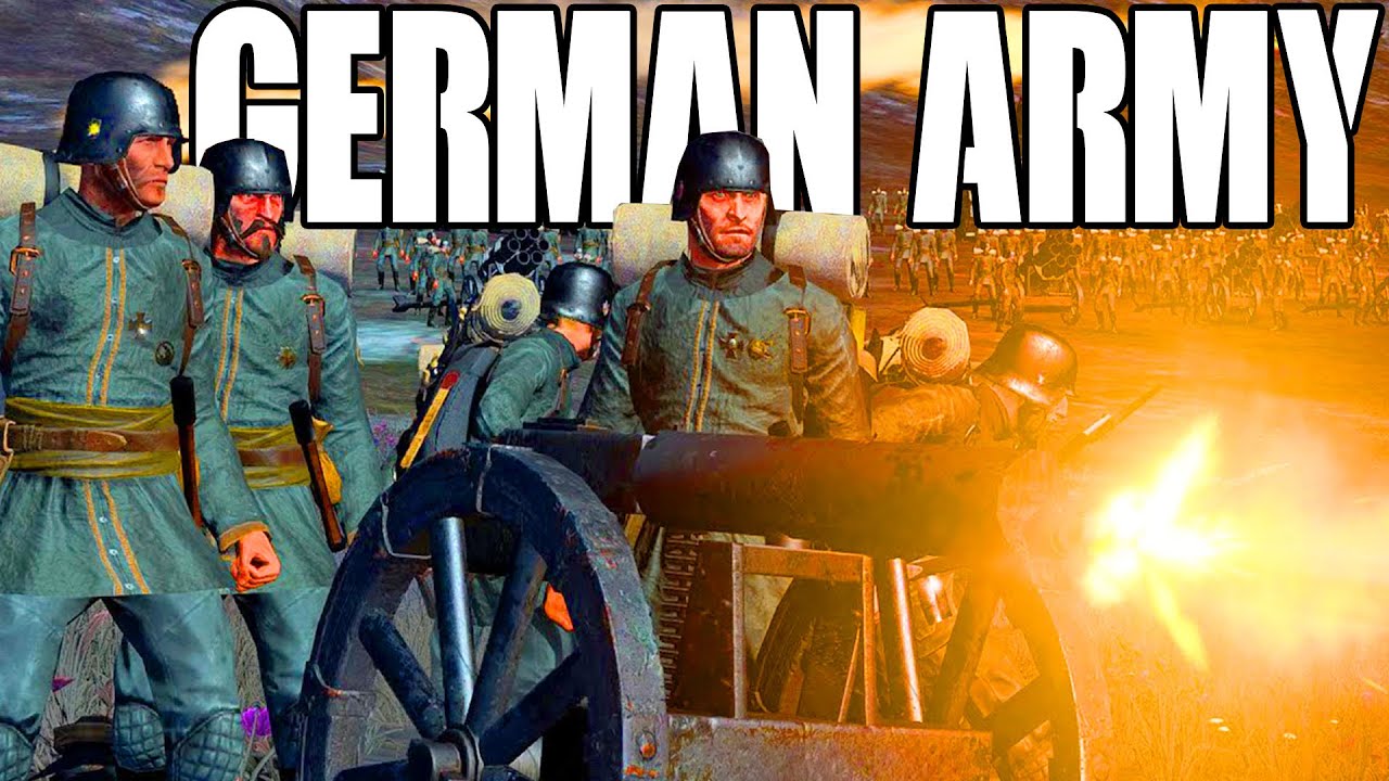 The WWI German Army WAR MACHINE Marches to WAR! - Total War: Great War Mod #1