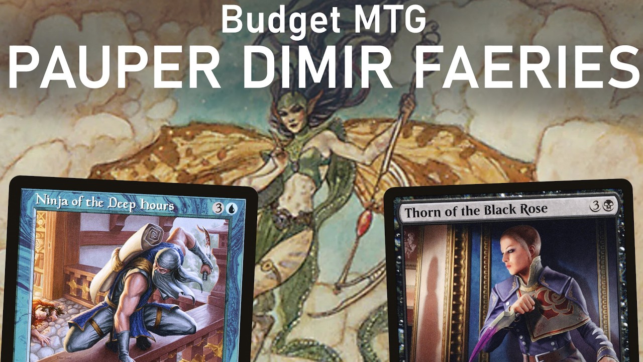 ПОДГОТОВКА К PAUPER GENESIS! Pauper Dimir Faeries. Победный список с челленджа. Бюджетный MTG
