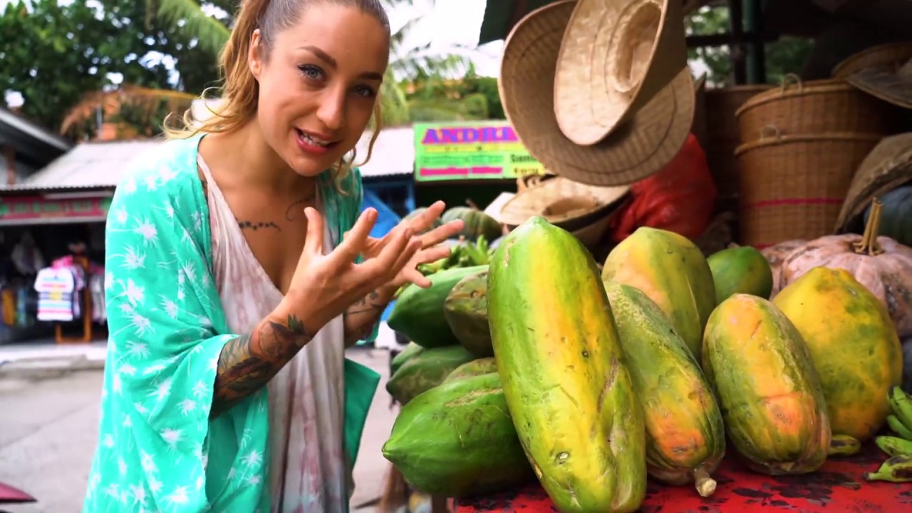 SOM TAM - Green papaya salad - Salát ze zelené papáji (verze i bez papáji) VIDEORECEPT - BALI