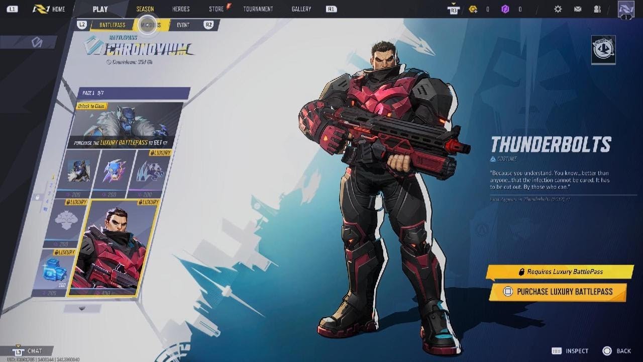 Marvel Rivals Season 0 Battle pass/item shop Update