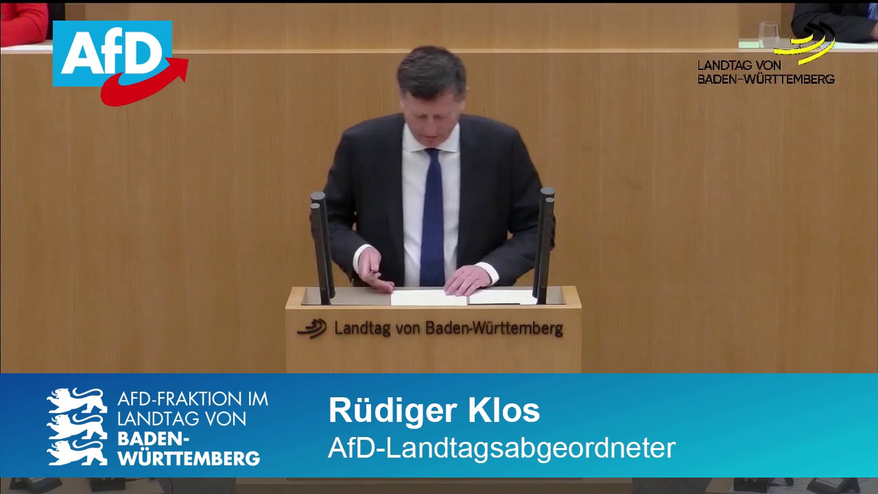 AfD zum Gesetz zur Änderung des Psychisch-Kranken-Hilfe-Gesetzes - Rüdiger Klos MdL 05.06.2019