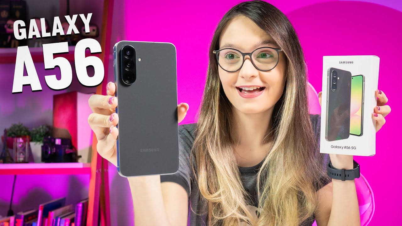Galaxy A56 5G Chegou: Incr&iacute;vel com IA e ONE UI 7