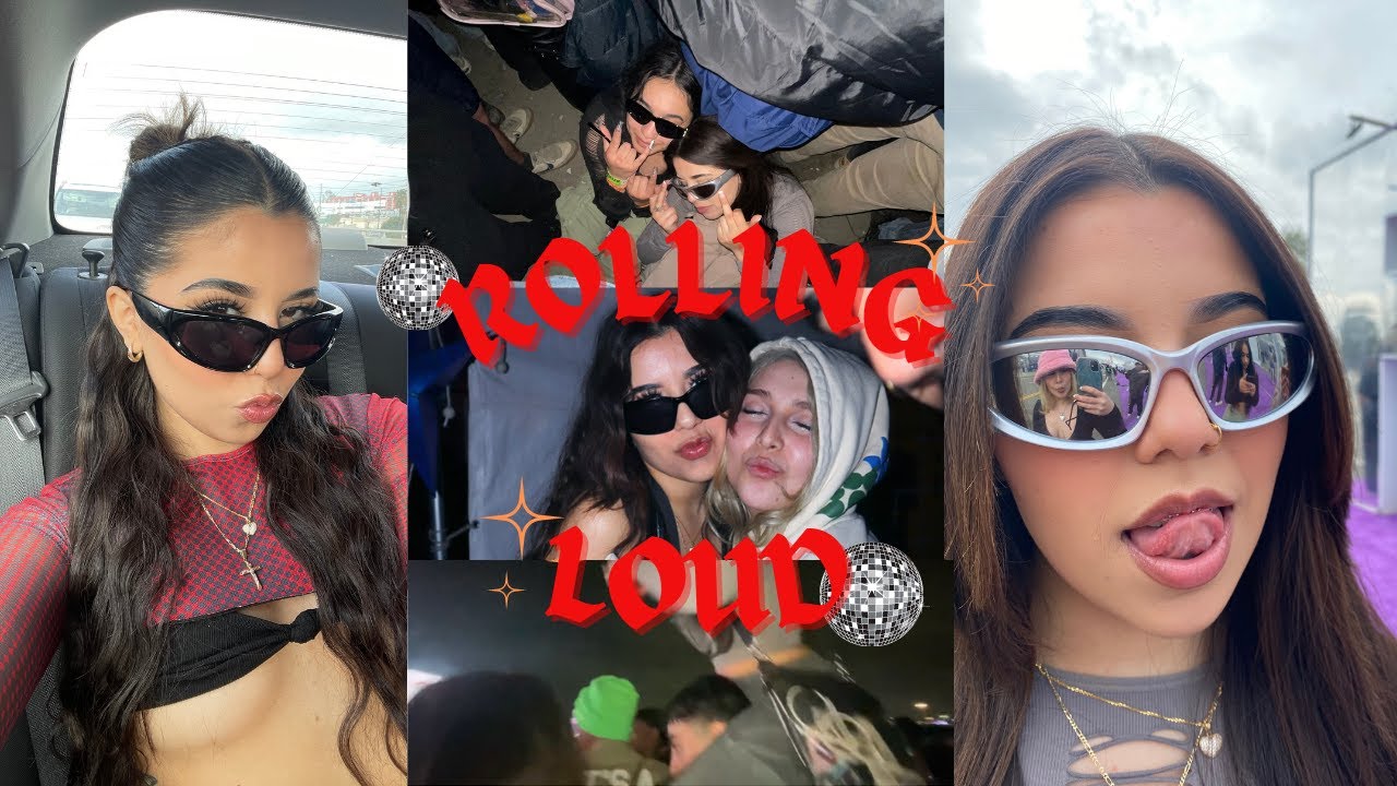 ROLLING LOUD VLOG| prep with me, GRWM, pregame + more!