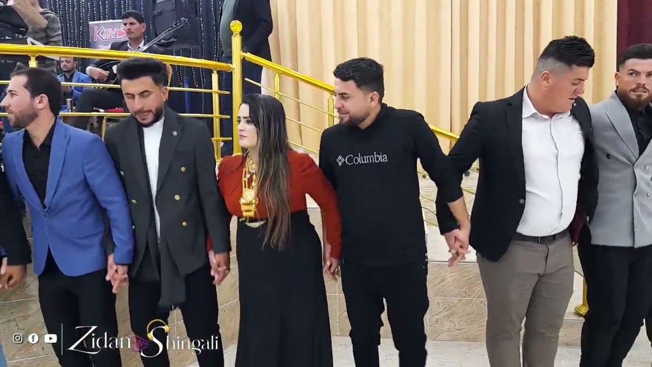 زيدان شنكالي حفلة دوكري في قاعة خانصور 2023-2-20 ملان