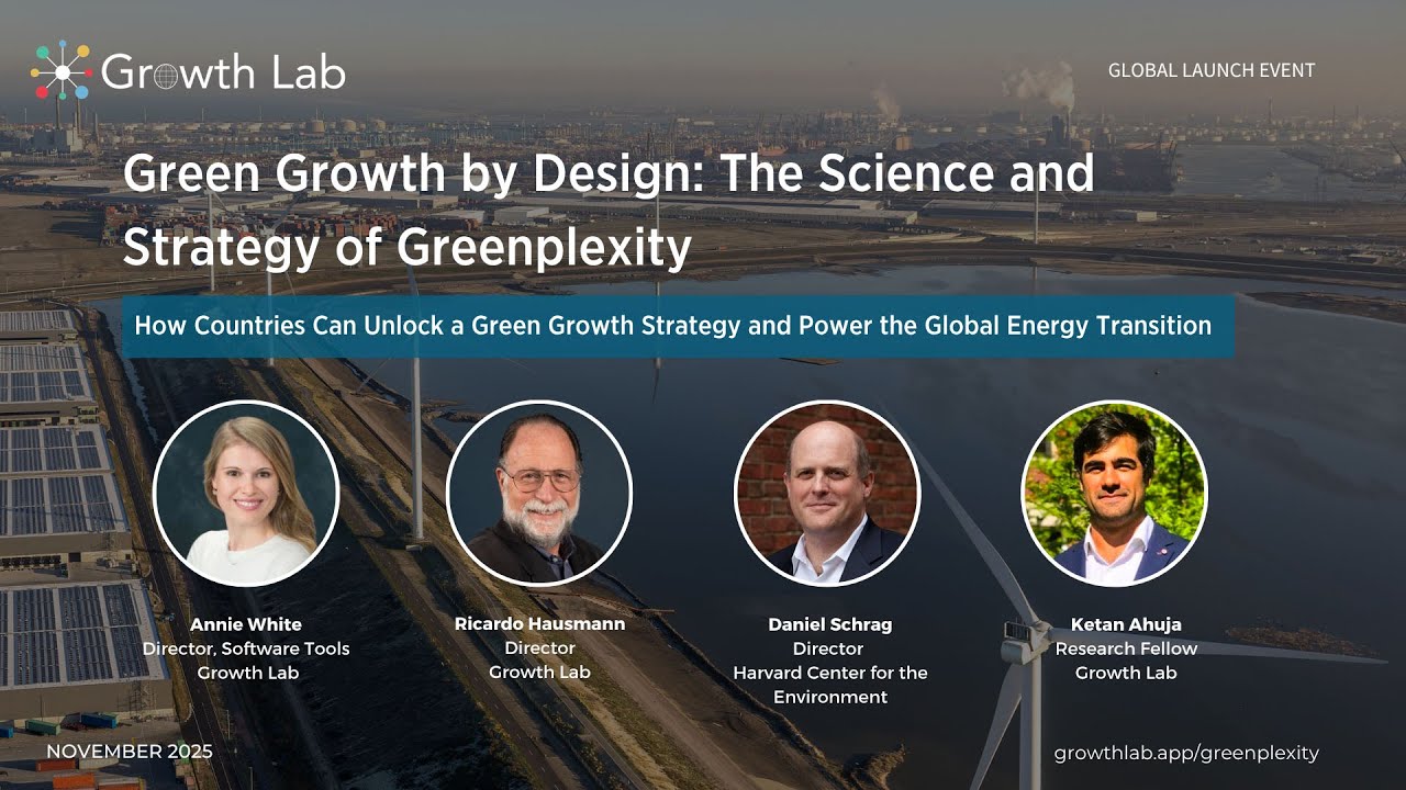 Green Growth by Design: The Science and Strategy of Greenplexity