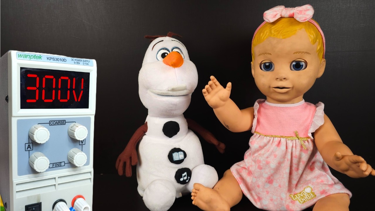 Overvolting toys! #19 Luvabella got a seizure