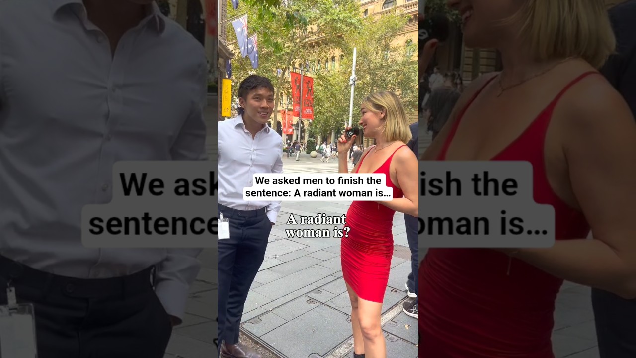 A Radiant Woman Is&hellip;        (Men Share Their Thoughts) #shorts #compilation #streetinterview