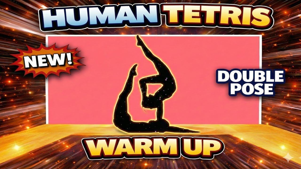 HIGH QUALITY HUMAN TETRIS х 2 PLAYER CO-OP👭| –200 kcal
