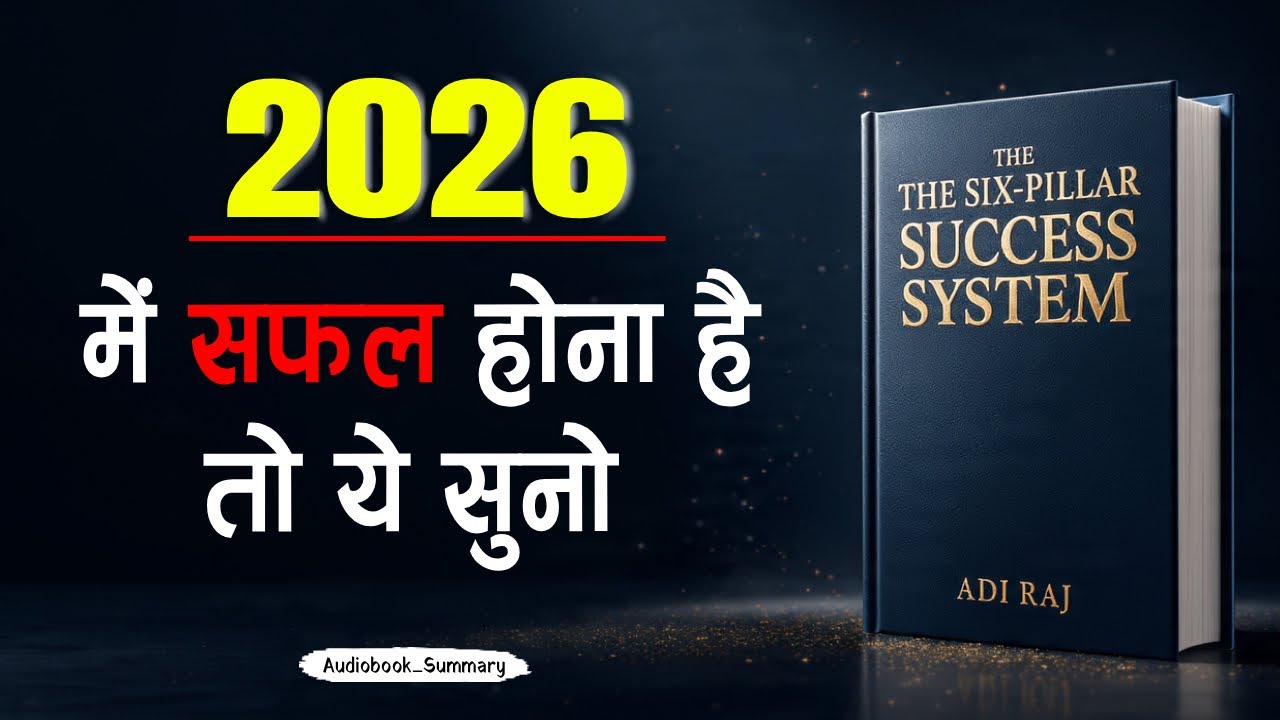 2026 में सफल होना है तो ये जरूर सुनो | The Six Pillar Of Success System | Hindi Book Summary