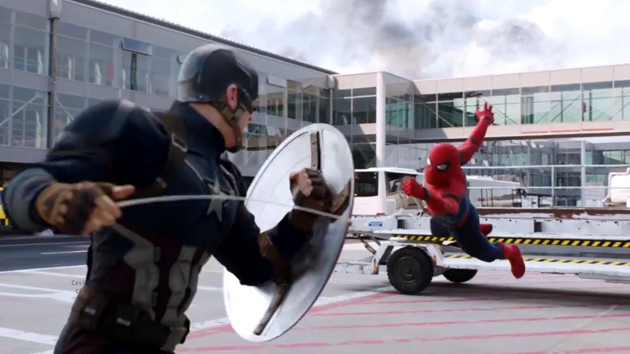 Team Captain America vs Team Iron Man Part 3 &brvbar; Captain America  Civil War 2016 IMAX 4K