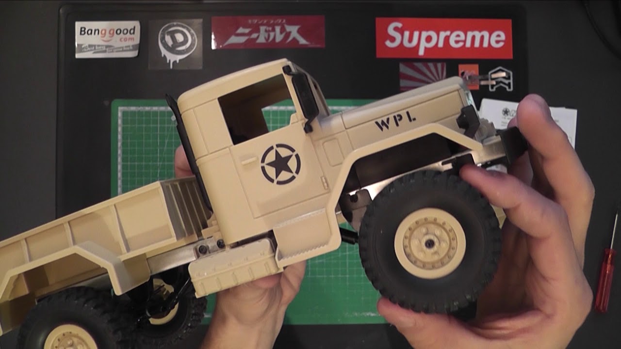 WPL B-1 1/16 2.4G 4WD RC Military Truck