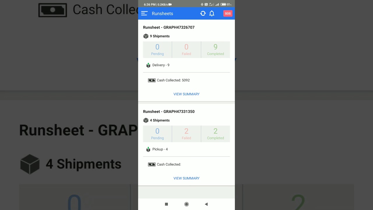 Flipkart / Ekart Delivery App