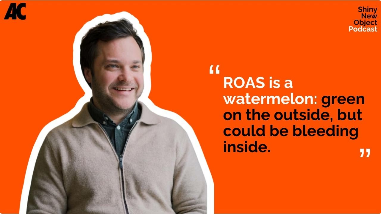 ROAS as a watermelon & optimising your tool stack with Bissell's Antoine Deventer