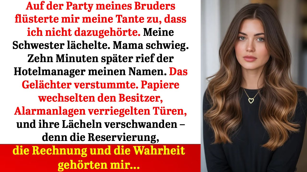 Sie sagten, ich gehöre nicht dazu — doch als der Hotelmanager meinen Namen rief, brach alles