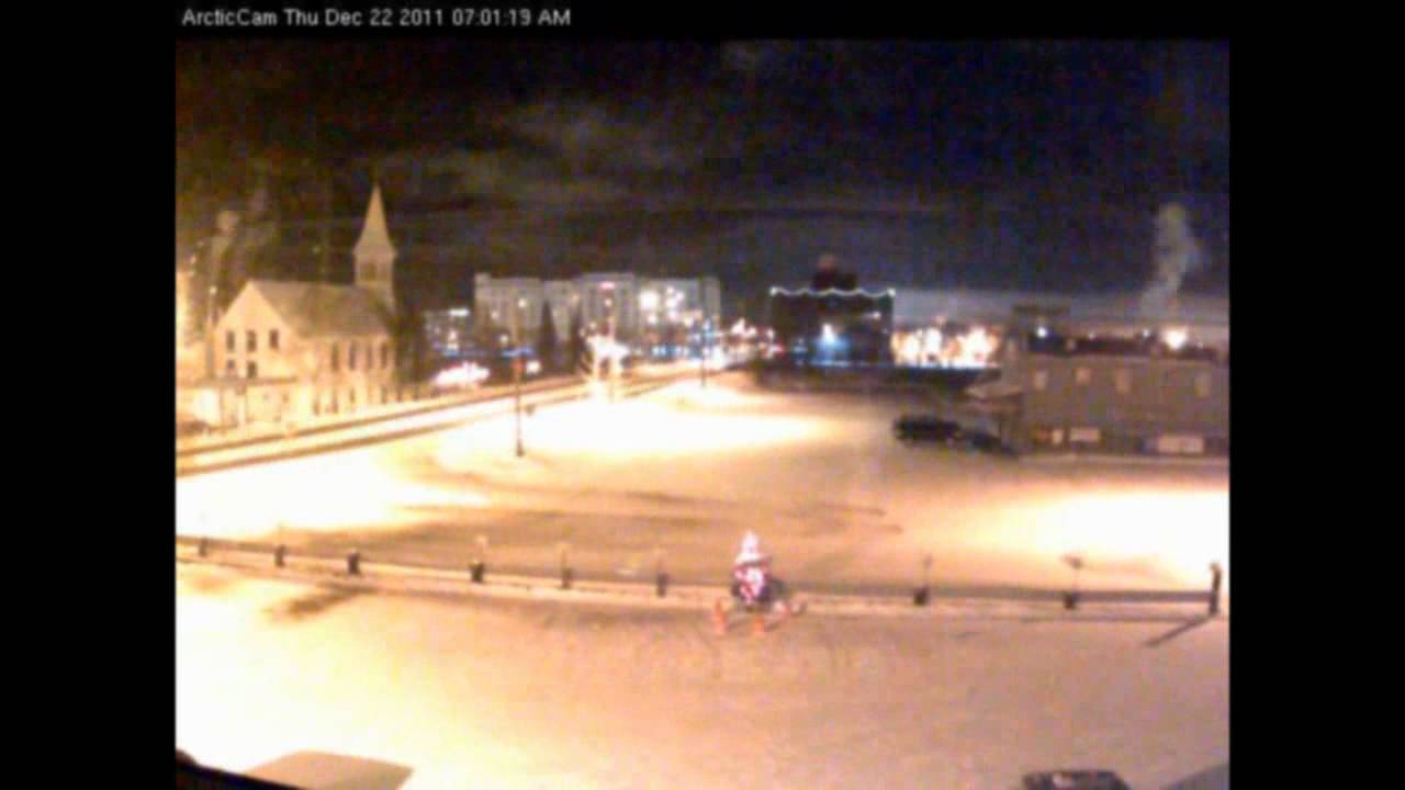 2011 Fairbanks, Ak ArcticCam winter solstice