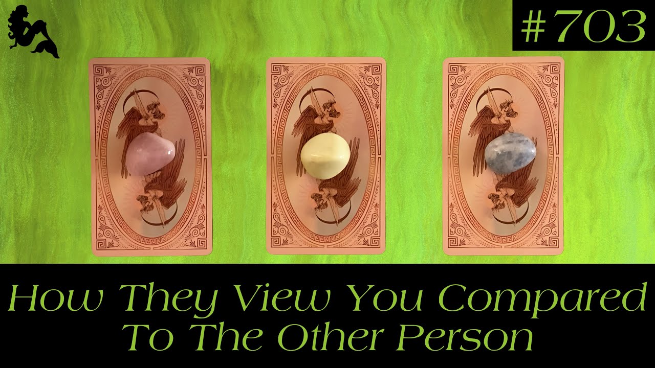 Third Party Pick A Card - How They View You Compared To The Other Person 👀🥹😮
