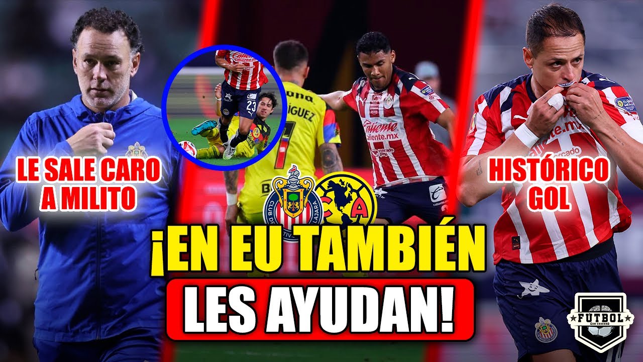 🔥 &iquest;OTRO R0B0 A CHIVAS VS AM&Eacute;RICA? | LE SALI&Oacute; MUY CARO EL CL&Aacute;SICO A CHIVAS | &iexcl;GOL HIST&Oacute;RICO DE CH14!