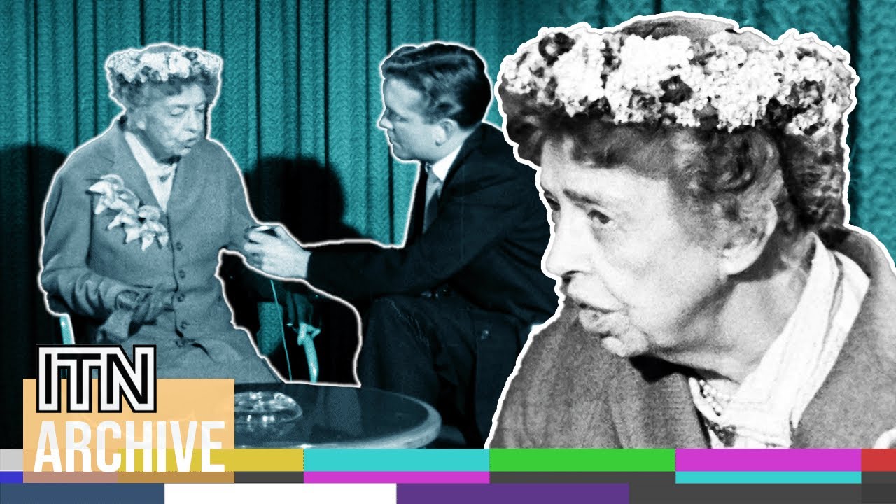 Eleanor Roosevelt Interview on Israel and the Middle East (1957)