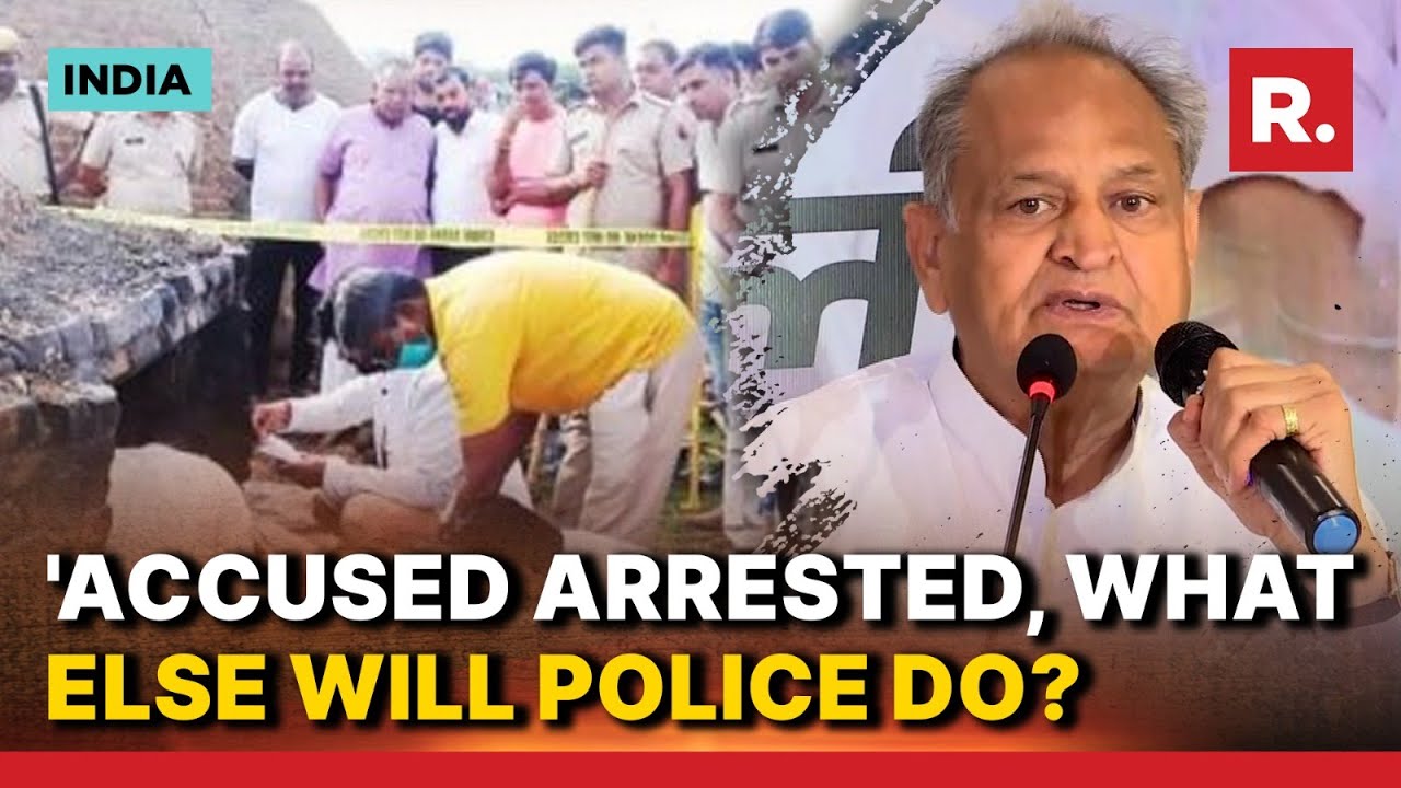 'What Else Can Police Do?': Rajasthan CM Ashok Gehlot Claims Action Taken In Bhilwara Murder Case