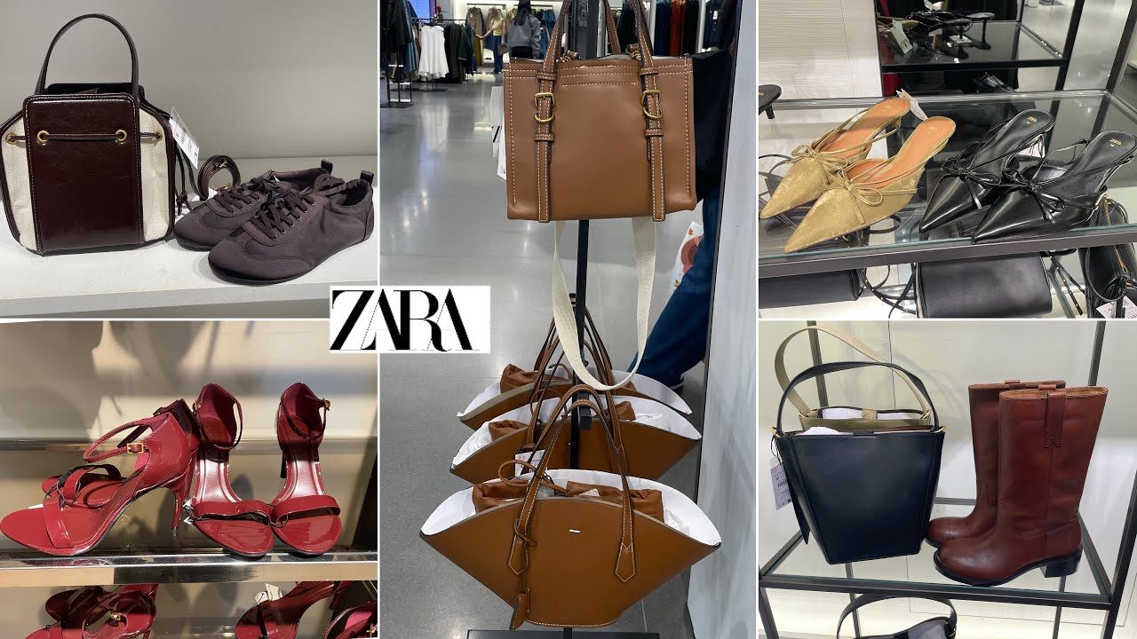 ZARA BAGS & SHOES NEW COLLECTION / SEPTEMBER 2024