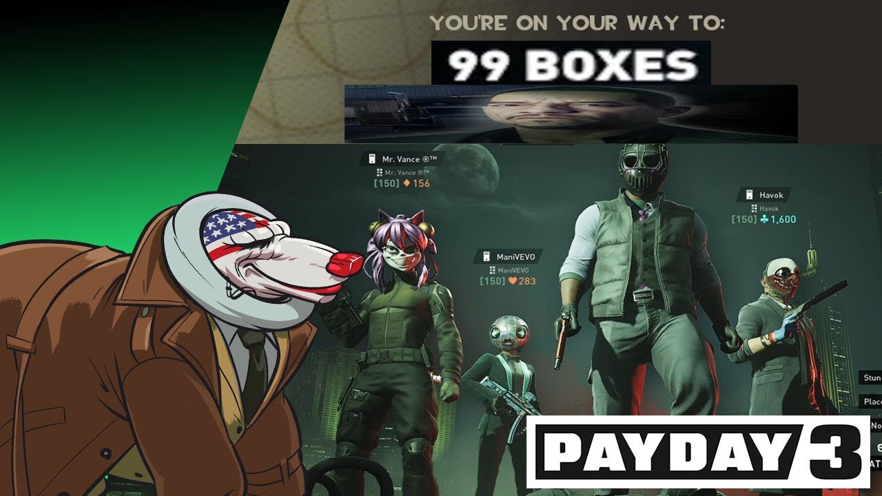 MarioInATopHat: PAYDAY 3 (Next Year Gonna Be My Year Fr Fr)