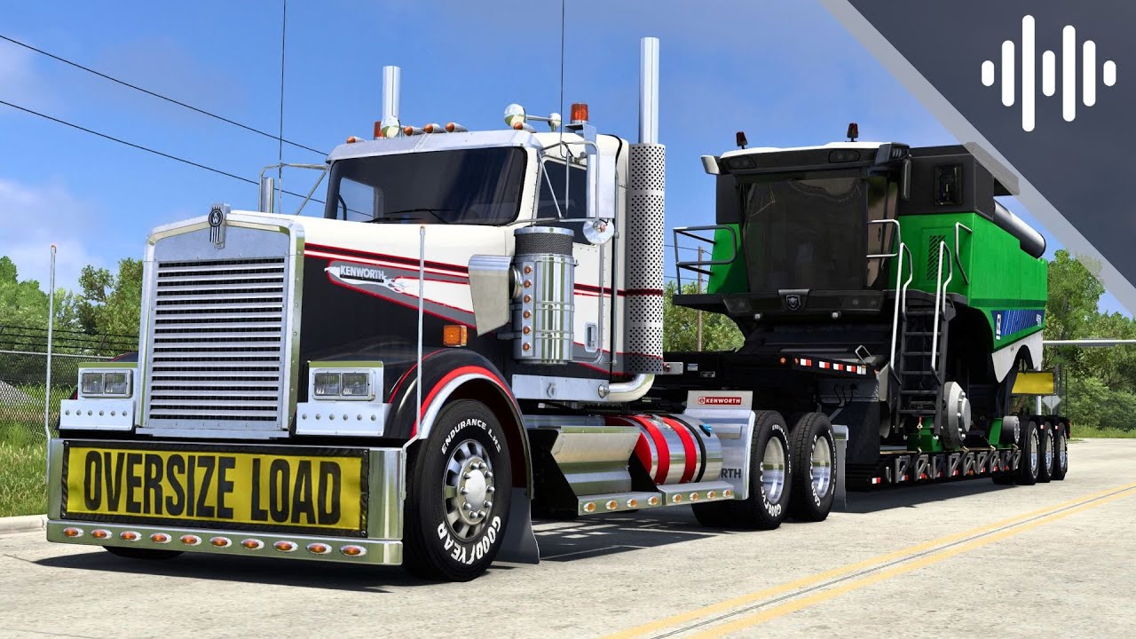 Delivering To A Farm Equipment Dealer In Iowa! | American Truck Simulator (ATS) Showcase
