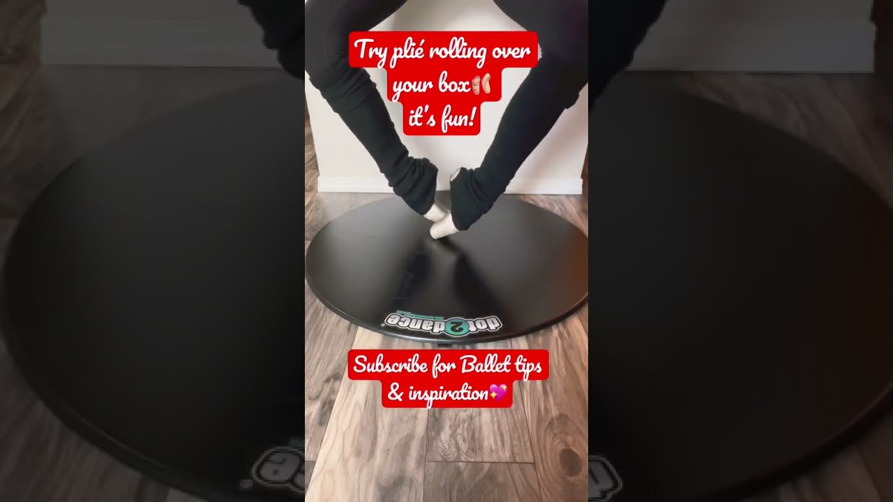 Try pli&eacute; rolling over your box🩰 it&rsquo;s fun!