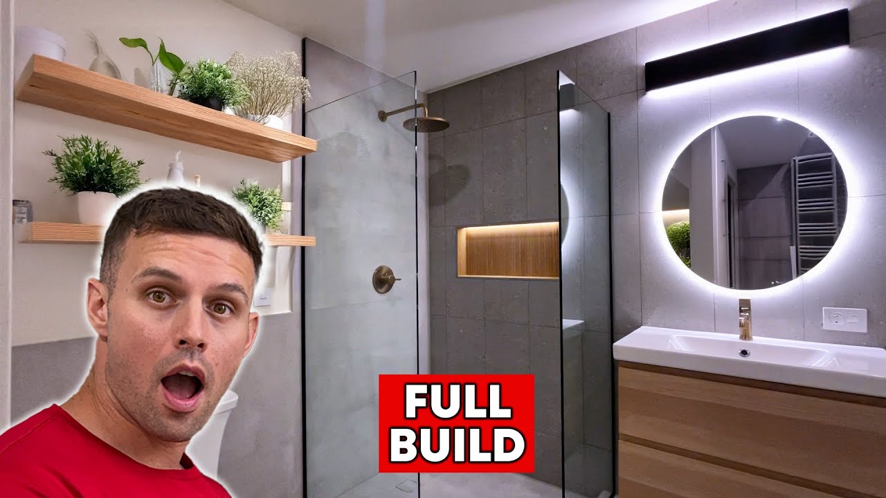 How I Built a DIY Luxury Bathroom