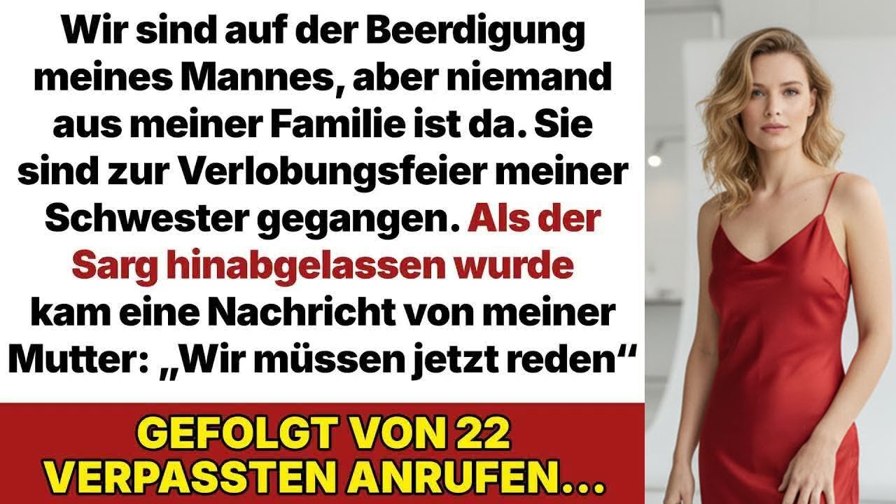 Niemand aus meiner Familie kam zur Beerdigung meines Mannes, nicht mal meine Eltern