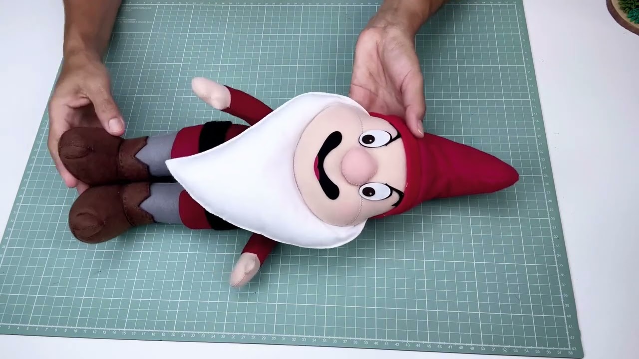 Turma da Branca de Neve - Moldes e Passo a Passo