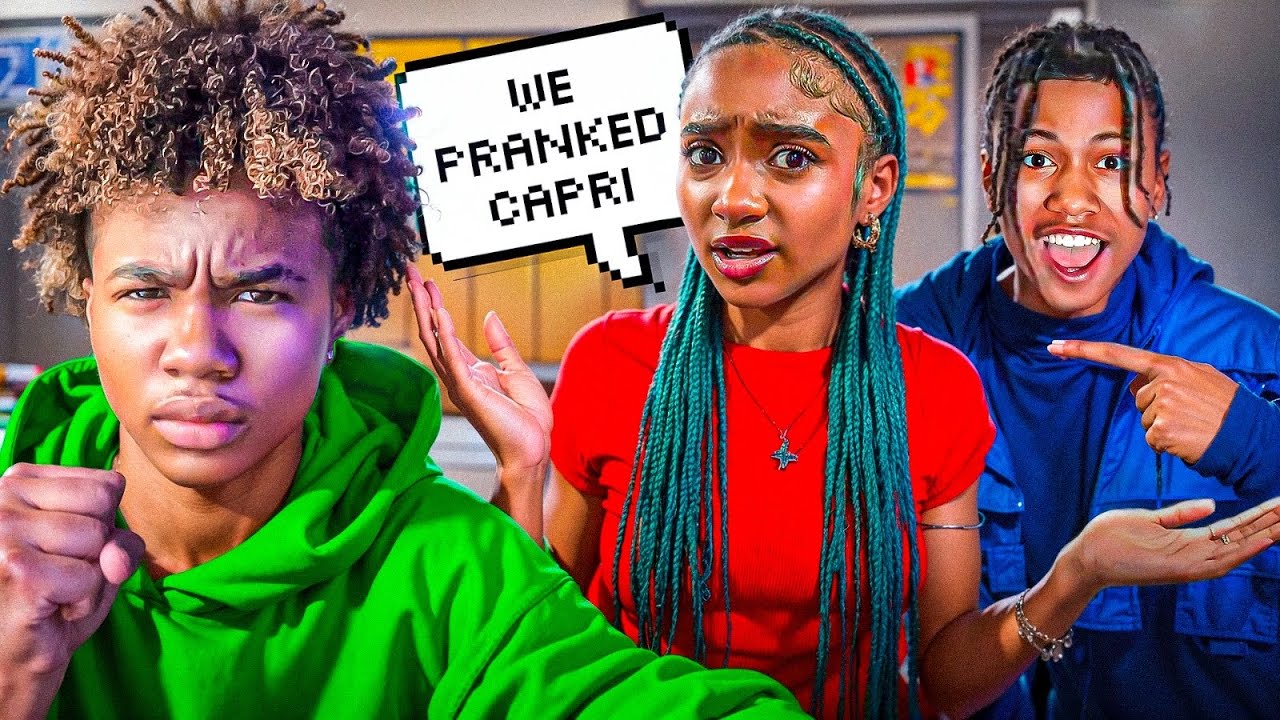 SERAPH And MELO PRANKED CAPRI... The War is ON!!