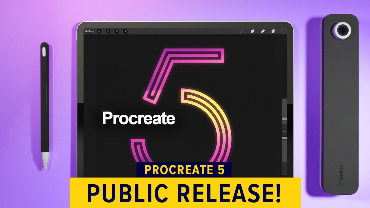 PROCREATE 5 IS OUT - PUBLIC RELEASE!