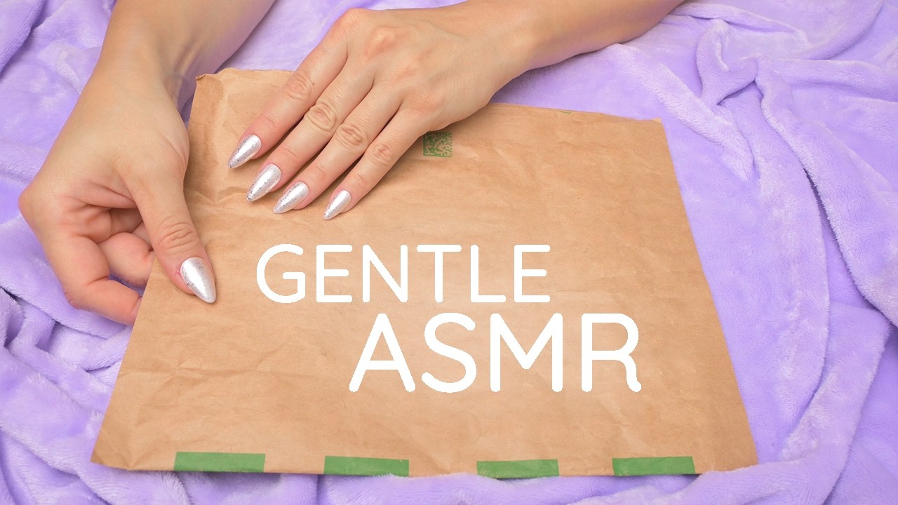 ASMR Gentle Crinkles - Amazon Bag - NO TALKING