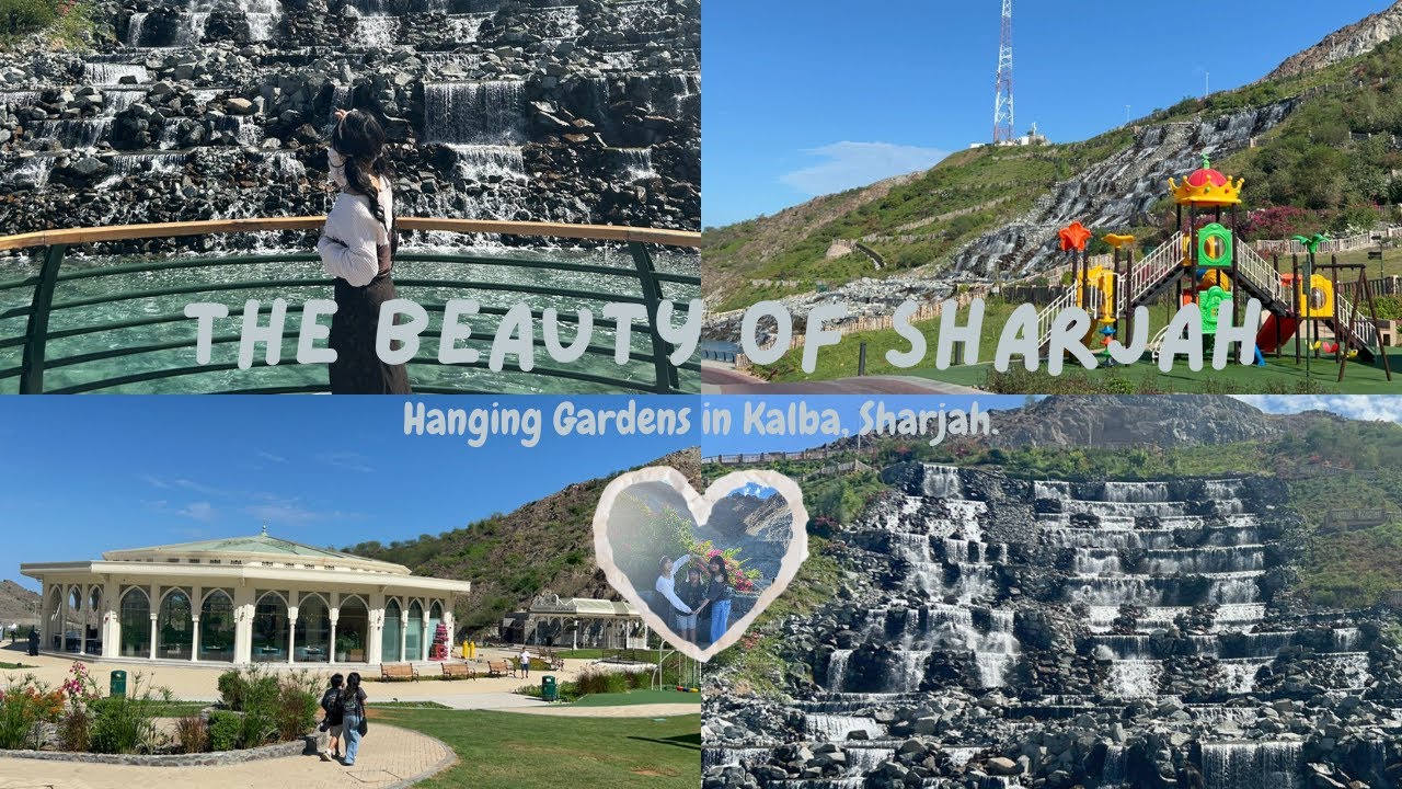 The Beauty of Sharjah [ HANGING GARDENS FUJAIRAH ] ep. 3 explore the hidden gems in UAE !!