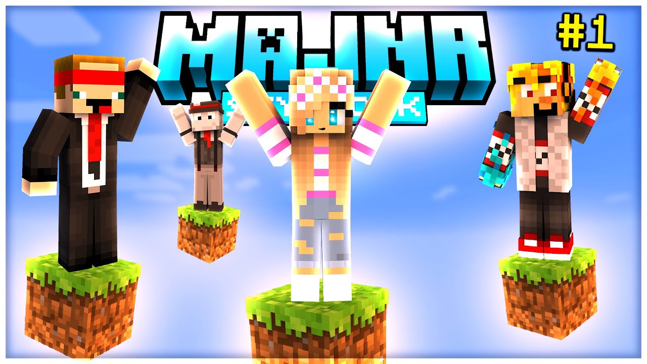 První video z MAJNR SKYBLOCKU je TADYYY!!! 🔥 #1