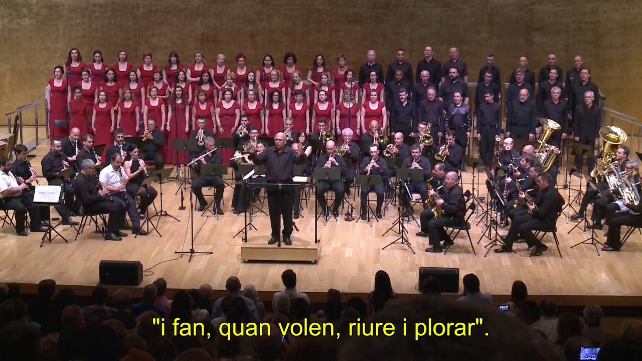 Himno a Alicante. Orfeón Cantábile. Banda Sinfónica Municipal de Alicante. ADDA 2016