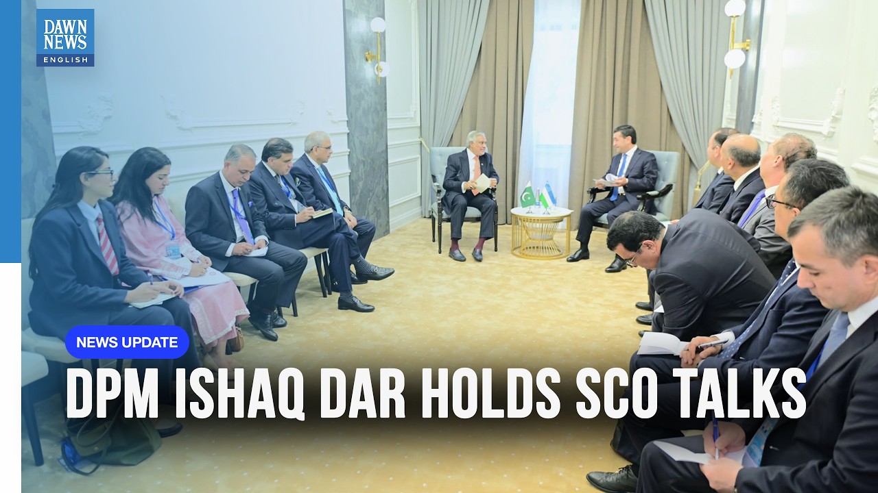 DPM Dar Holds Key Talks on SCO Sidelines With Uzbekistan, Tajikistan & Kazakhstan | Dawn News