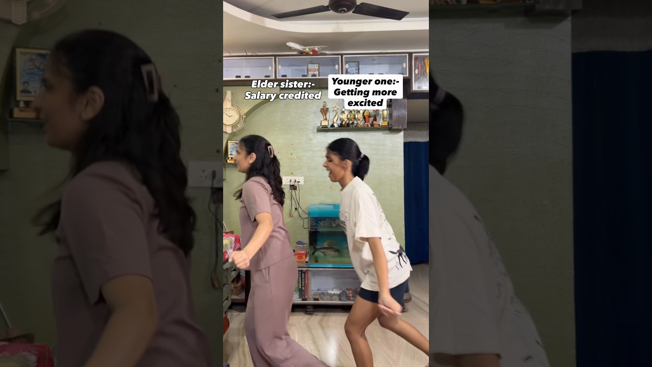 My salary isn&rsquo;t mine anymore😭 #youtubeshorts #shorts #funny #memes #sisterhood #siblings