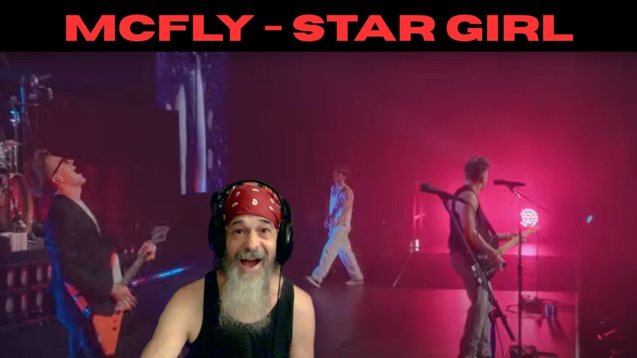 McFly - STAR GIRL (LIVE) - Always FUN! This will make you SMILE! Metal Musician (REACTION)