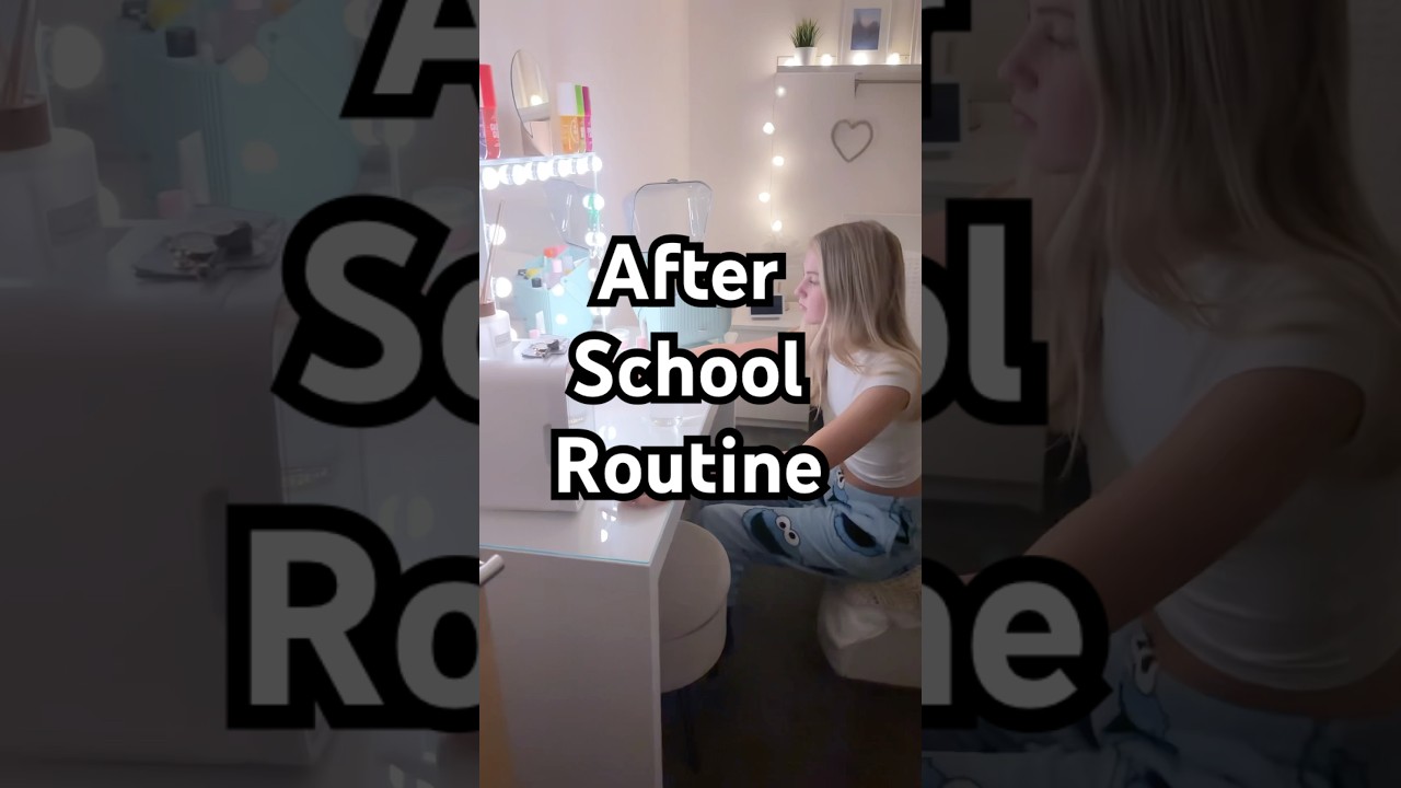 After School Routine of a Year 9 at Secondary School