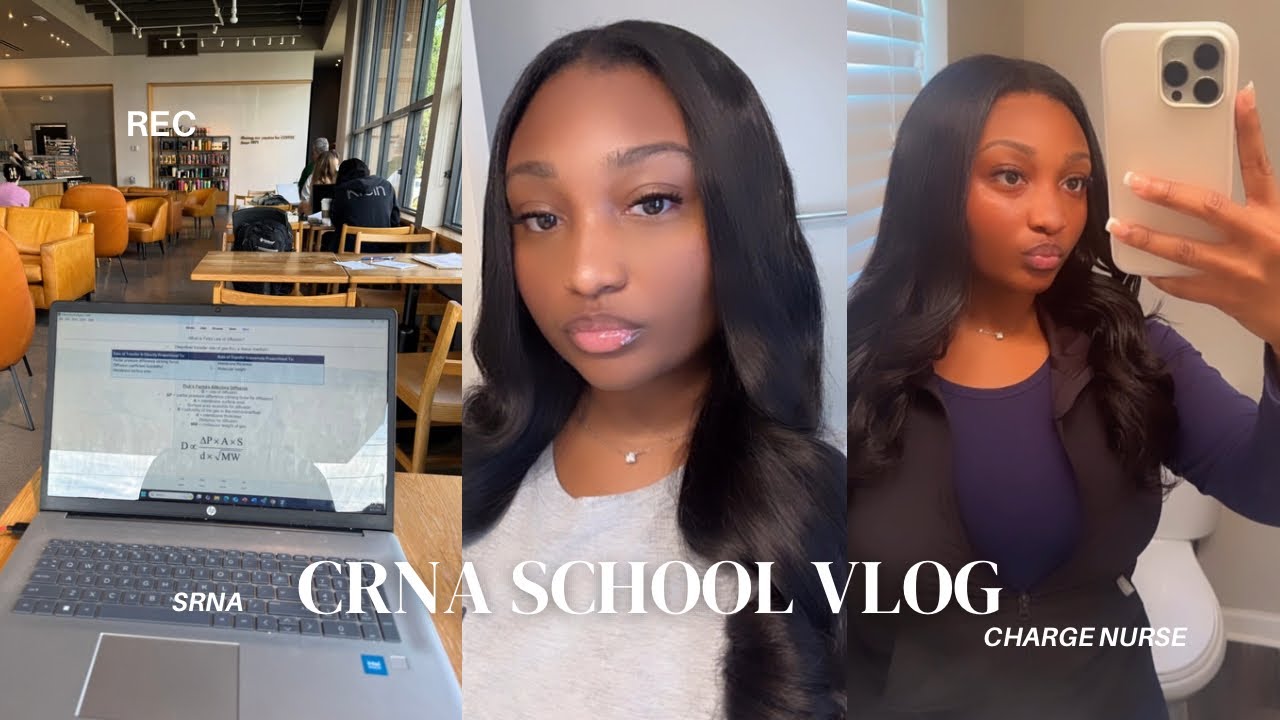Видеоблог CRNA SCHOOL | первый экзамен, дежурная медсестра отделения интенсивной терапии, советы ...